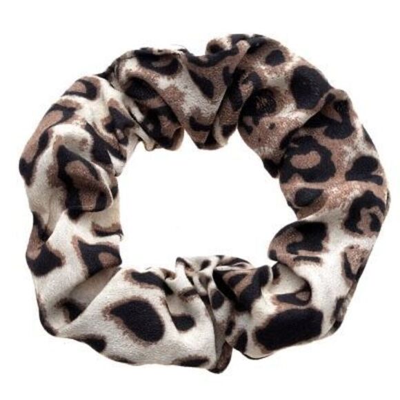 nOir Jewelry Scrunchy Bundle Set of 3 Ombré Cheetah Print Polyester Lightweight - Picture 4 of 4